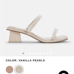 Dolce vita River pearl heels
